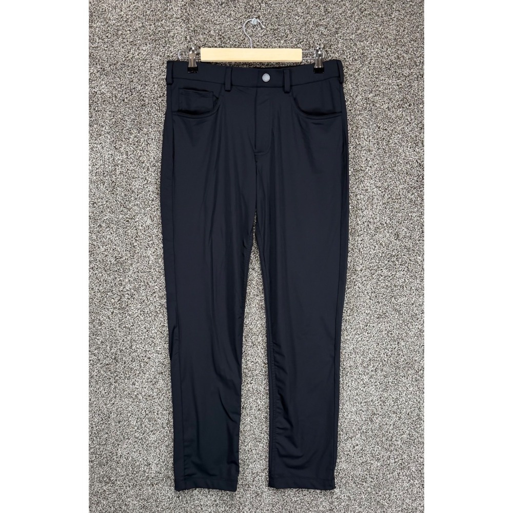 Redvanly Kent Pull-on Trouser Golf Pants Mens S/30 Black Performance Stretch